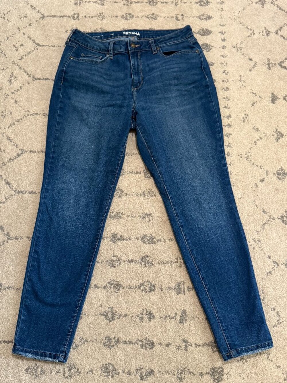 Sonoma Denim Curvy Skinny Jeans Size 12S